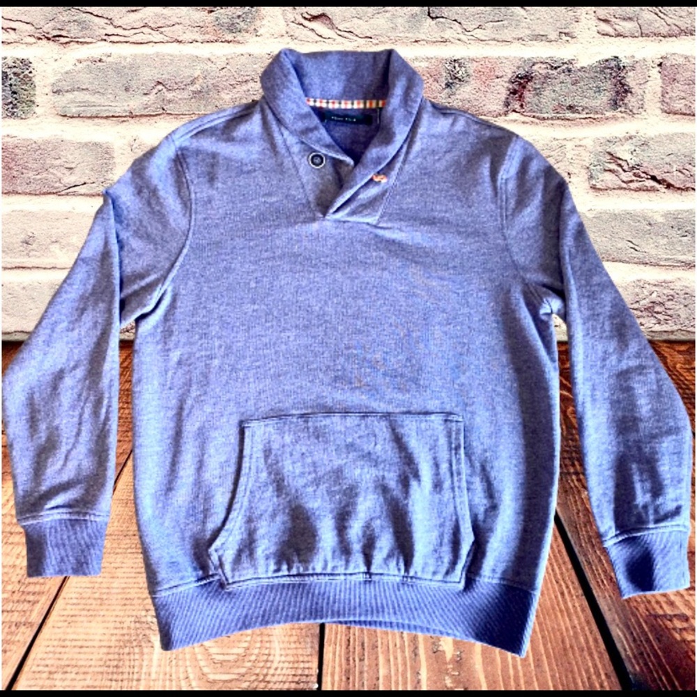 Perry Ellis New Iconic Shawl Motif Sweater Medium